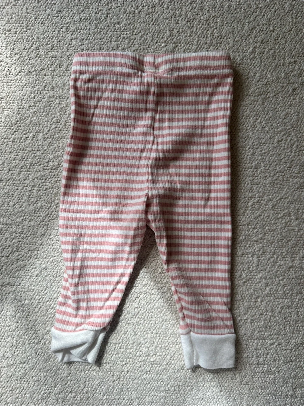 MORI Baby Pink & White Striped Set